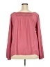 Weekend Suzanne Betro 100% Polyester Pink Long Sleeve Blouse Size 2X - photo 2