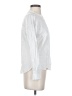 Old Navy 100% Rayon White Long Sleeve Blouse Size S - photo 4