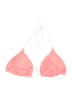 Unbranded Checkered-gingham Red Swimsuit Top Size L (estimated) - photo 1