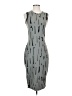 lucy Graphic Gray Cocktail Dress Size S - photo 1