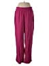 A New Day 100% Rayon Solid Pink Track Pants Size M - photo 1