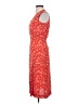 Harold's 100% Polyester Floral Orange Casual Dress Size 2 - photo 5