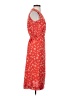 Harold's 100% Polyester Floral Orange Casual Dress Size 2 - photo 4