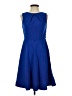 AB Studio Solid Blue Cocktail Dress Size 4 - photo 1