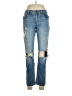Eunina Color Block Blue Jeans Size 9 - photo 1
