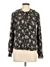 Pilcro Black Long Sleeve Blouse Size M - photo 1