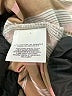 Express Design Studio Stripes Tan 3/4 Sleeve Button-Down Shirt Size M - photo 8