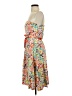 Spense 100% Polyester Floral Orange Cocktail Dress Size 4 - photo 5