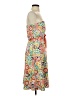 Spense 100% Polyester Floral Orange Cocktail Dress Size 4 - photo 4