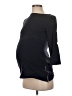 Gap - Maternity 100% Cotton Black 3/4 Sleeve Top Size XS Maternity - photo 1