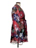 River Island 100% Polyester Print Red Cocktail Dress Size 12 - photo 4
