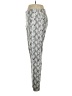Simply Vera Vera Wang Print Silver Casual Pants Size XL - photo 5