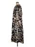 Assorted Brands 100% Polyester Animal Print Gray Casual Dress Size 16 - photo 5