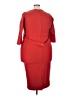 Tatyana Red Cocktail Dress Size 3X - photo 2