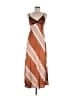 Unbranded Chevron-herringbone Brown Casual Dress Size M (estimated) - photo 1