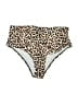 Unbranded Animal Print Tan Swimsuit Bottoms Size XL - photo 1