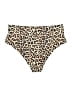 Unbranded Animal Print Tan Swimsuit Bottoms Size XL - photo 2