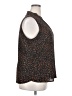 Nordstrom Rack 100% Polyester Brown Sleeveless Blouse Size 2X - photo 4