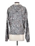 Saltwater LUXE Animal Print Silver Pullover Sweater Size S - photo 2
