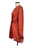PrettyLittleThing 100% Polyester Orange Cocktail Dress Size 2 - photo 5