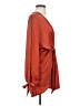 PrettyLittleThing 100% Polyester Orange Cocktail Dress Size 2 - photo 4