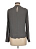 Forever 21 100% Polyester Gray Long Sleeve Blouse Size M - photo 2