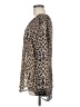 Millau 100% Polyester Animal Print Brown Long Sleeve Blouse Size M - photo 5