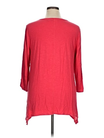 Zenergy by Chico's 3/4 Sleeve T-Shirt (view 2)
