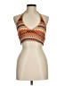 Shein 100% Polyester Orange Tank Top Size 6 - photo 1