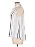 Cupio 100% Rayon Blue Sleeveless Blouse Size L - photo 5