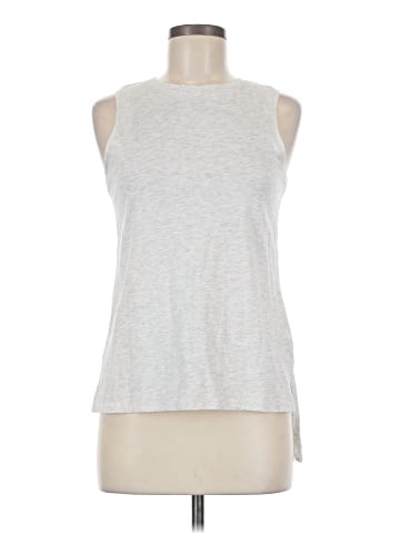 Zara W&B Collection Sleeveless T-Shirt (view 1)