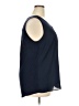 Papermoon 100% Polyester Blue Sleeveless Blouse Size 2X - photo 4