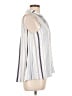 Cupio 100% Rayon Blue Sleeveless Blouse Size L - photo 4