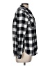Express Plaid Black Long Sleeve Button-Down Shirt Size M - photo 4
