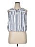 Knox Rose 100% Rayon Blue Sleeveless Button-Down Shirt Size XL - photo 1