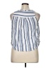 Knox Rose 100% Rayon Blue Sleeveless Button-Down Shirt Size XL - photo 2