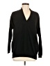 REPEAT Silver Edition 100% Cashmere Black Cashmere Pullover Sweater Size M - photo 1