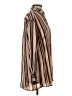 Hansen & Gretel Stripes Multi Color Brown Long Sleeve Blouse Size S - photo 4