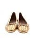Bernardo 100% Leather Gold Flats Size 9 - photo 2
