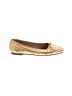 Bernardo 100% Leather Gold Flats Size 9 - photo 1