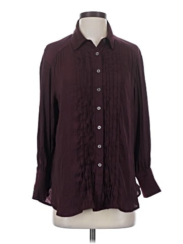 By Anthropologie Long Sleeve Blouse (view 1)