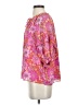 Ramy Brook 100% Polyester Paisley Pink 3/4 Sleeve Blouse Size XS - photo 5