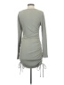 BTFBM Solid Gray Casual Dress Size S - photo 2