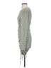 BTFBM Solid Gray Casual Dress Size S - photo 5