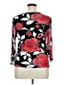 BILA 100% Cotton Black 3/4 Sleeve Blouse Size XL - photo 2