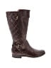 Earthies 100% Leather Brown Boots Size 5 - photo 1