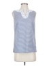 Talbots Blue Sleeveless Blouse Size 2 - photo 1