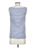 Talbots Blue Sleeveless Blouse Size 2 - photo 2