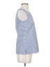 Talbots Blue Sleeveless Blouse Size 2 - photo 4