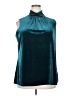 Susan Graver Teal Sleeveless Blouse Size 2X - photo 1